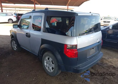 2003 Honda Element Dx z USA, uszkodzony, nr VIN 5J6YH18263L011573